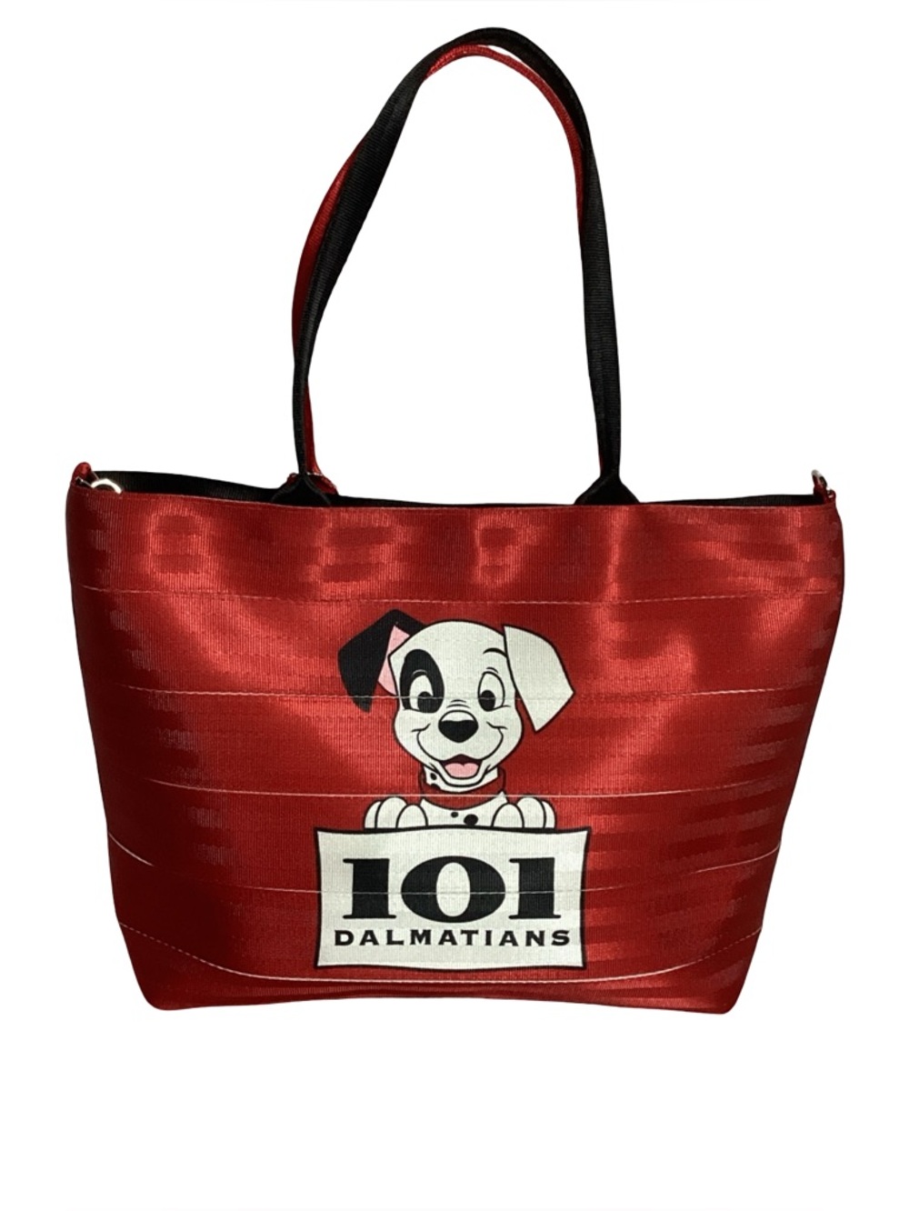 Harvey’s 2026 Disney Parks 101 Dalmatians & Cruella Seatbelt Tote w/ Long Strap